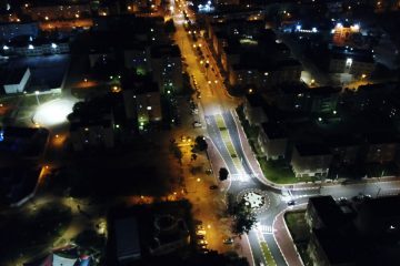 שיפורי תאורה בכיכרות אשקלון 2017